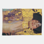 Judith (Dame in Gold), Gustav Klimt Geschirrtuch (Horizontal)