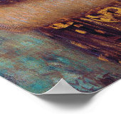 Judith (Dame in Gold), Gustav Klimt Poster (Ecke)