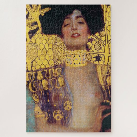 Judith (Dame in Gold), Gustav Klimt Puzzle (Vertikal)