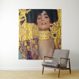 Judith (Dame in Gold), Gustav Klimt Wandteppich