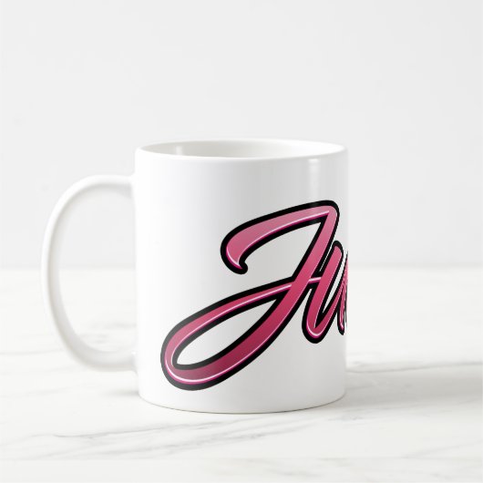 Judith faded pink Tasse Teetasse Kaffeetasse (Links)