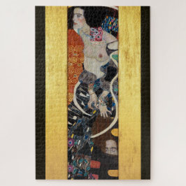 Judith II mit Kopf Holofernes von Gustav Klimt Puzzle