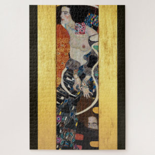 Judith II mit Kopf Holofernes von Gustav Klimt Puzzle