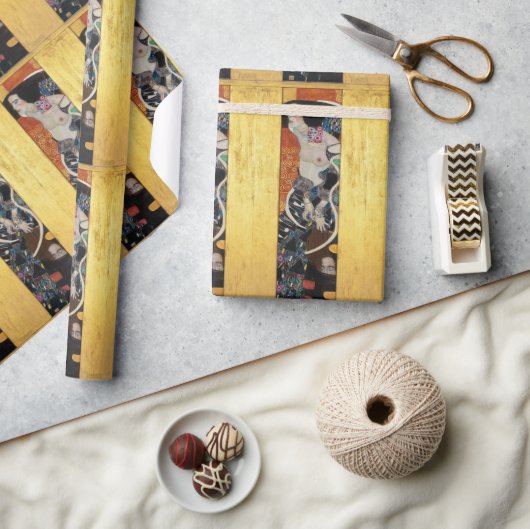 Judith II (Salome) von Gustav Klimt Geschenkpapier (Kunsthandwerk)