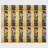 Judith II (Salome) von Gustav Klimt Geschenkpapier (Flach)