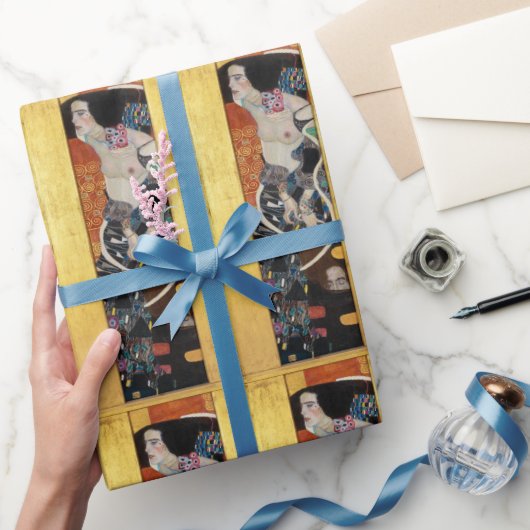 Judith II (Salome) von Gustav Klimt Geschenkpapier (Schenken)