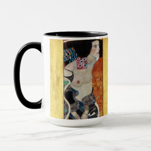 Judith II (Salome) von Gustav Klimt Tasse (Links)