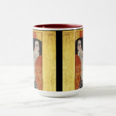 Judith II (Salome) von Gustav Klimt Tasse (Zentrum)