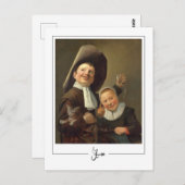 Judith Leyster #16 - Fine Art Postcard Postkarte (Vorne/Hinten)