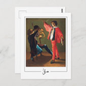 Judith Leyster #1 - Fine Art Postcard Postkarte (Vorne/Hinten)