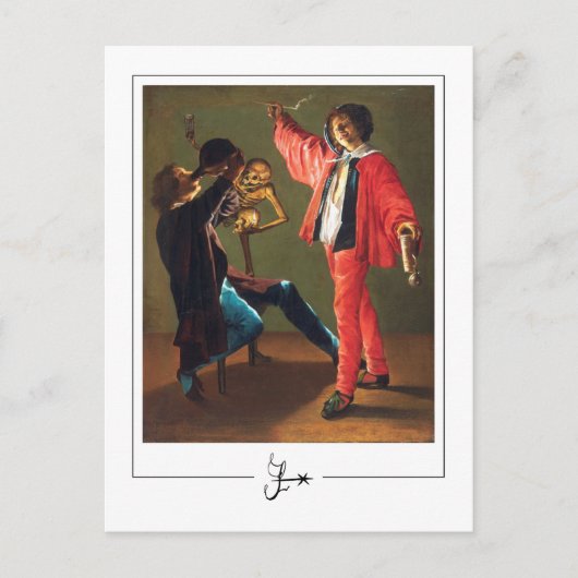 Judith Leyster #1 - Fine Art Postcard Postkarte (Vorderseite)
