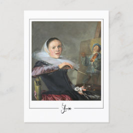 Judith Leyster #4 - Fine Art Postcard Postkarte