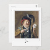 Judith Leyster #7 - Fine Art Postcard Postkarte (Vorne/Hinten)