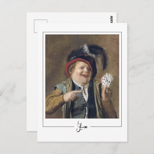 Judith Leyster #7 - Fine Art Postcard Postkarte (Vorne/Hinten)