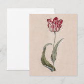 Judith Leyster Tulip Einladungen (Vorne/Hinten)