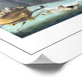 Judith Leyster Zedign Art Poster #2 (Ecke)