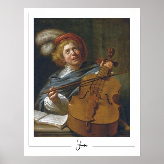 Judith Leyster Zedign Art Poster #8 (Vorne)