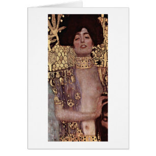 Judith mit dem HauptHolofernes durch Gustav Klimt