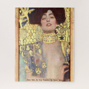 Judith mit dem Kopf Holofernes von Gustav Klimt Puzzle