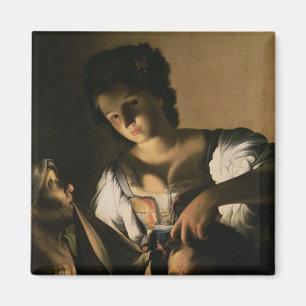 Judith mit dem Kopf von Holofernes, 1615 Magnet