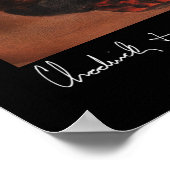 Judith mit dem Leiter von Holofernes, nach Cranach Poster (Ecke)