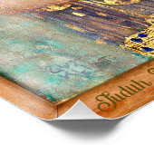 Judith mit Kopf Holofernes von Gustav Klimt Poster (Ecke)