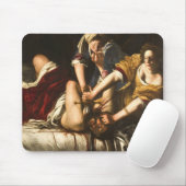 Judith Slaying Holofernes - Artemisia Gentileschi Mousepad (Mit Mouse)