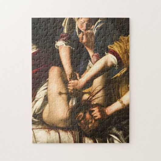 Judith Slaying Holofernes - Artemisia Gentileschi Puzzle (Vertikal)