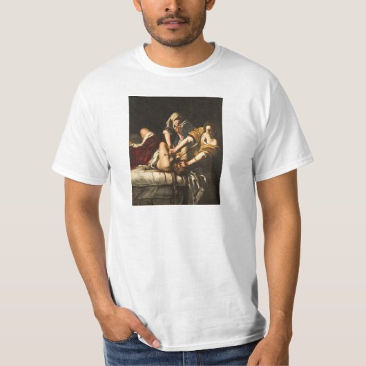 Judith Slaying Holofernes - Artemisia Gentileschi T-Shirt (Vorderseite)