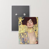 Judith und der Leiter von Holofernes von Gustav Kl Button (Vorderseite/Rückseite)