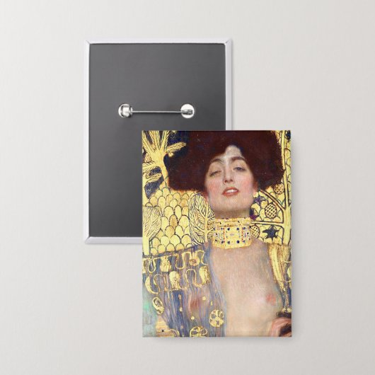 Judith und der Leiter von Holofernes von Gustav Kl Button (Vorderseite/Rückseite)