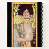 Judith und der Leiter von Holofernes von Gustav Kl Notizblock (Rückseite)