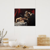 Judith und Holofernes Poster (Küche)