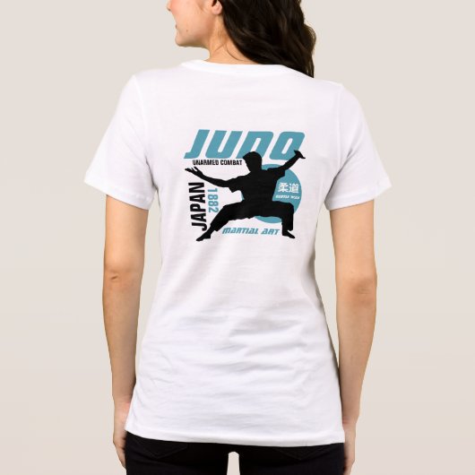 Judo 1882 Tri-Blend shirt (Rückseite)