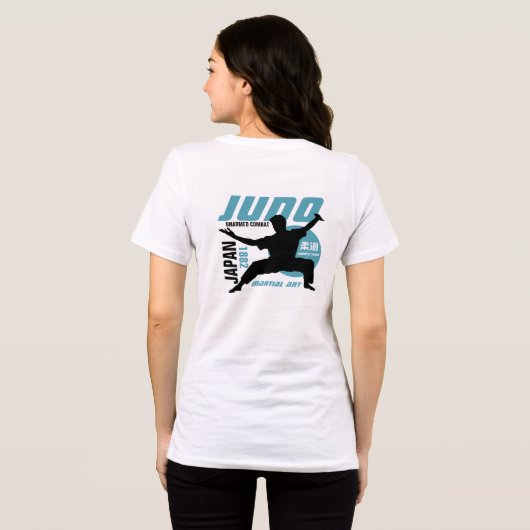 Judo 1882 Tri-Blend shirt (Rückseite voll)