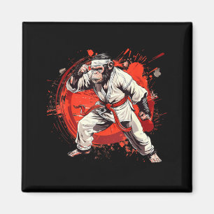 Judo-Affe Jiu-Jitsu Kung Fu Taekwondo MMA Affe Magnet