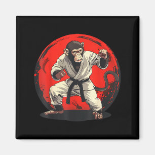 Judo-Affe Jiu-Jitsu Taekwondo Kung Fu Judo Magnet