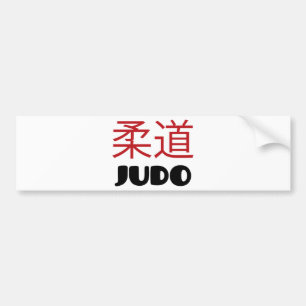 Judo Autoaufkleber
