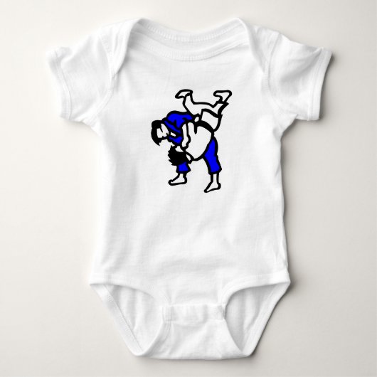 Judo Baby Strampler (Vorderseite)