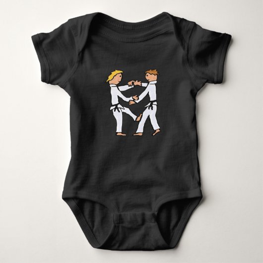 Judo Baby Strampler (Vorderseite)