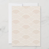 Judo Bear’s First Belt" – 1st Birthday White Belt Einladung (Rückseite)