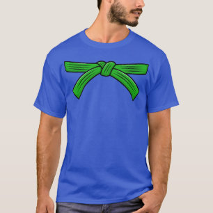 Judo belt grüner Gürtel Judo 3th Kyu Obi Jiu Jitsu T-Shirt
