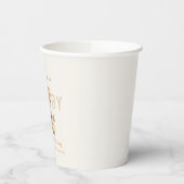 Judo Black Belt Bear Baby Shower Collection Pappbecher (Links)