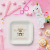 Judo Black Belt Bear Baby Shower Collection  Pappteller (Party)