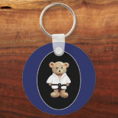 Judo Black Belt Schlüsselanhänger (Vorderseite)