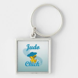 Judo Chick #3 Schlüsselanhänger