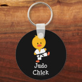 Judo Chick Keychain Schlüsselanhänger (Vorderseite)