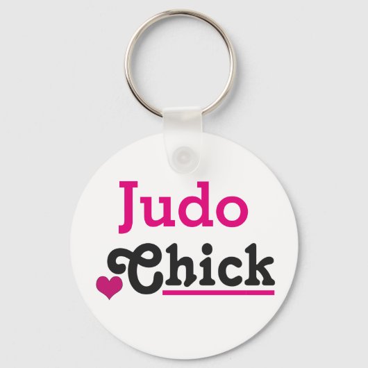 Judo Chick Schlüsselanhänger (Vorderseite)