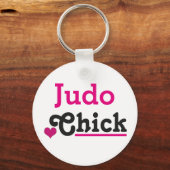 Judo Chick Schlüsselanhänger (Vorderseite)