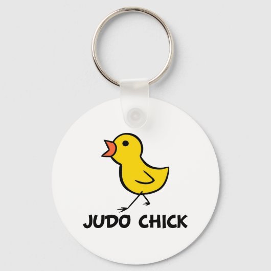 Judo Chick Schlüsselanhänger (Vorderseite)